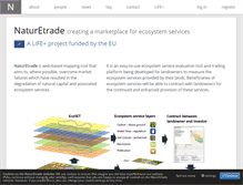 Tablet Screenshot of naturetrade.net